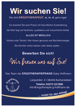 Stellenangebot Ergotherapeut Aschersleben